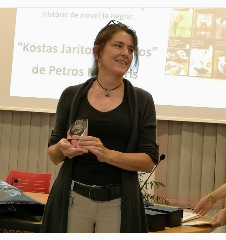 Nuestra compañera Mireia Vancells gana el Premi Cubelles Noir 2019