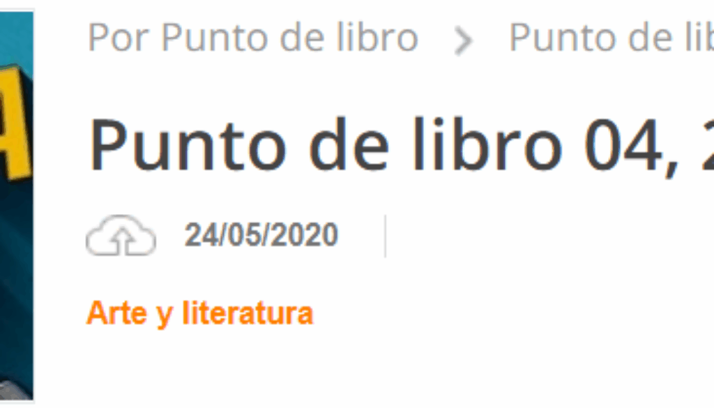 Podcast punto de libro 4 (trampa 22)