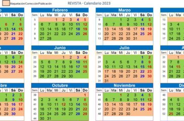 Calendario Revista 2023