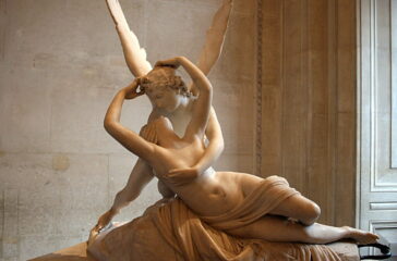 PAU Eros y psique 0_Psyché_ranimée_par_le_baiser_de_l'Amour_-_Canova_-_Louvre_1