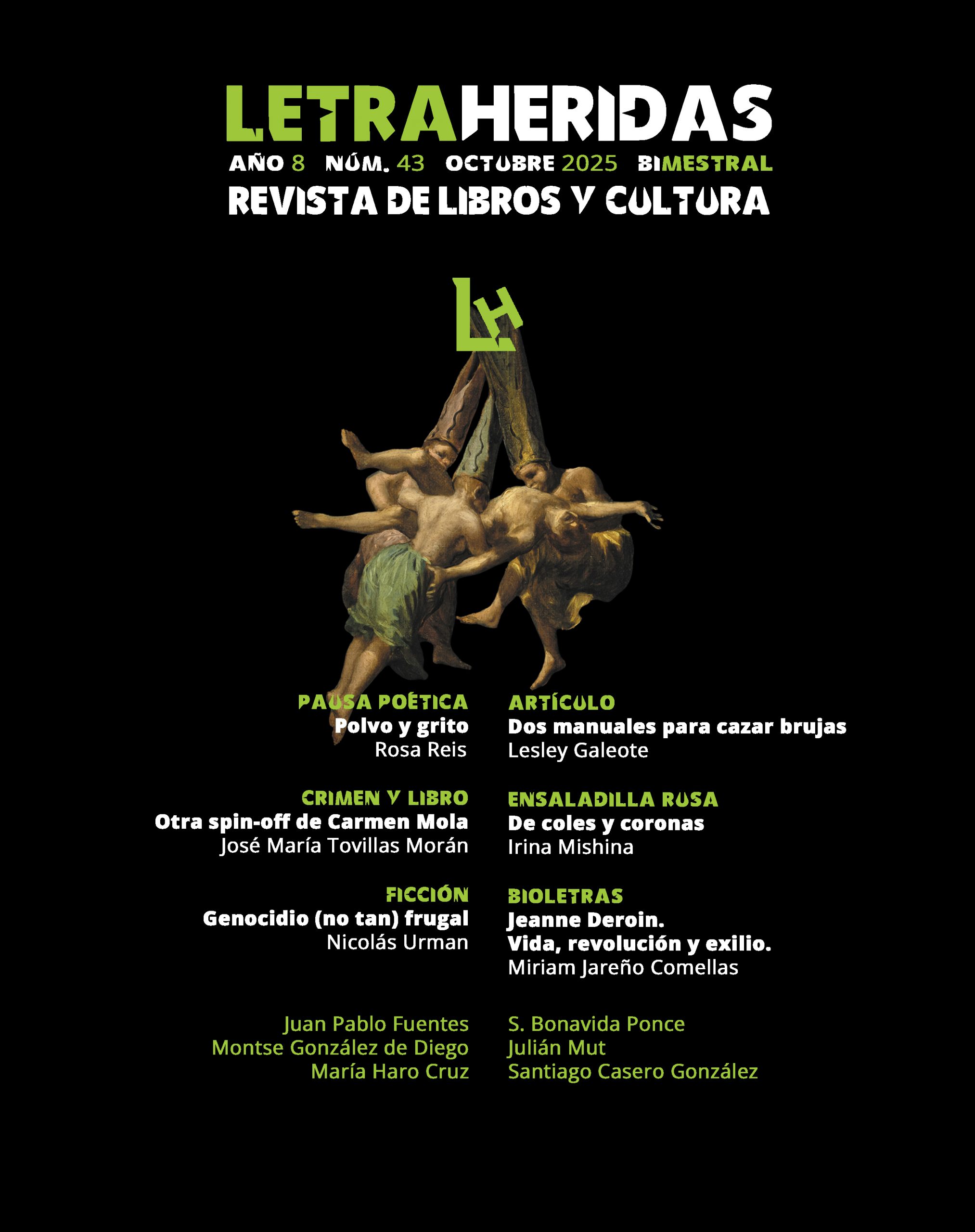 Portada 43. Octubre 2025. Año 8